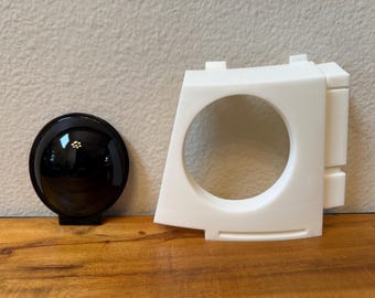 R2-D2 Home Depot Eye Lens Housng Radar Kit Black Eye Lens Resin Replacement Mod R2D2