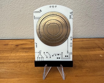 Death Star Plans Data Card for R2-D2 Home Depot