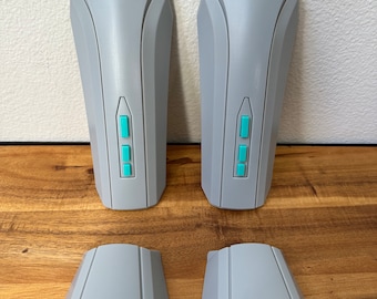 Ahsoka Tano Gauntlet Bracers Arm Wrist and Hand Guards Mandalorian 3D Print Printed Resin