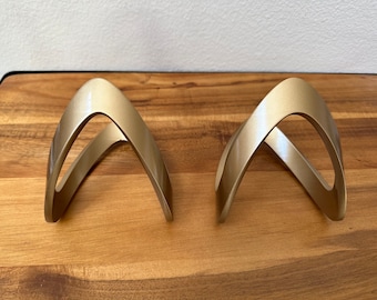 Padme Queen Amidala Arm Bands for Lake Dress 3D Printed Resin Gold
