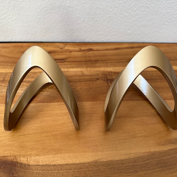 Padme Queen Amidala Arm Bands for Lake Dress 3D Printed Resin Gold