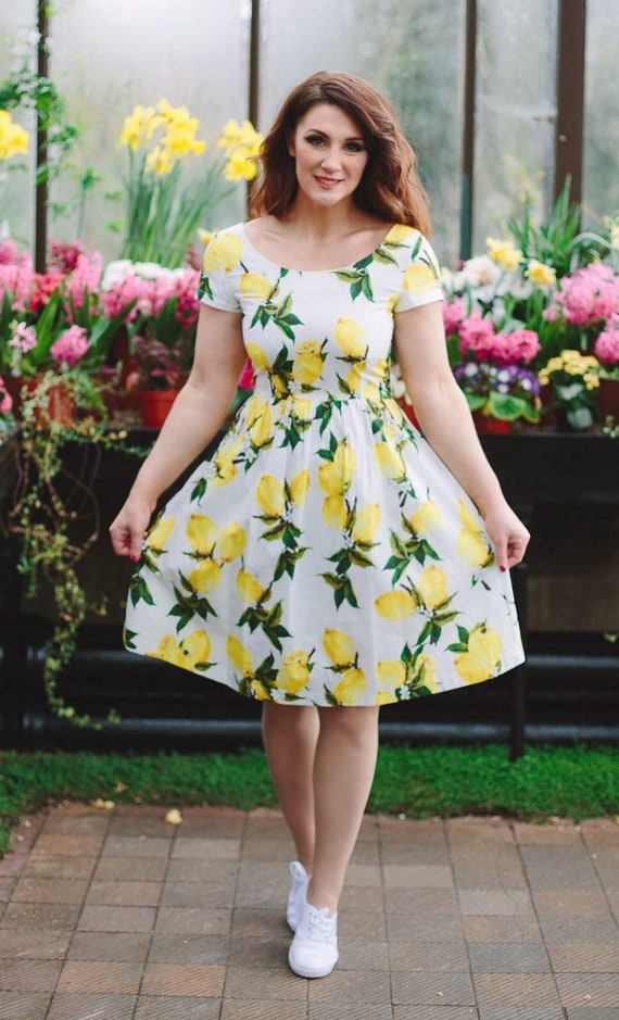 lemon tea dress