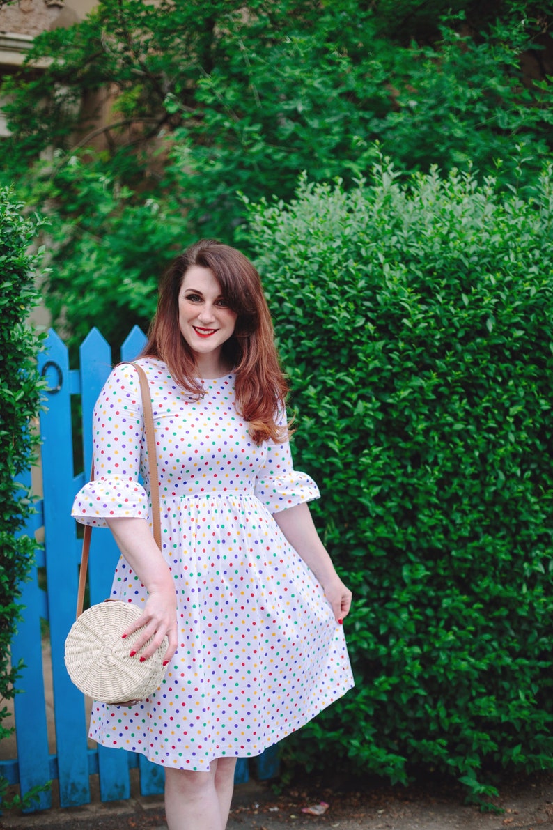 polka dot dress for wedding