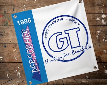 Pancarta BMX GT Performer 1986 – 47 x 47 cm