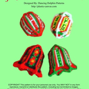 Plastic Canvas Christmas Ornaments | Plastic Canvas Pattern | Plastic Canvas Ornament | Plastic Canvas Ornament Pattern | Plastic Canvas PDF