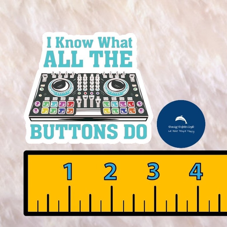 DJ Sticker | DJ Gift | House Music Sticker | House Music Gift | House Music DJ | House Music Lover | Music Sticker | Music Quote image 9