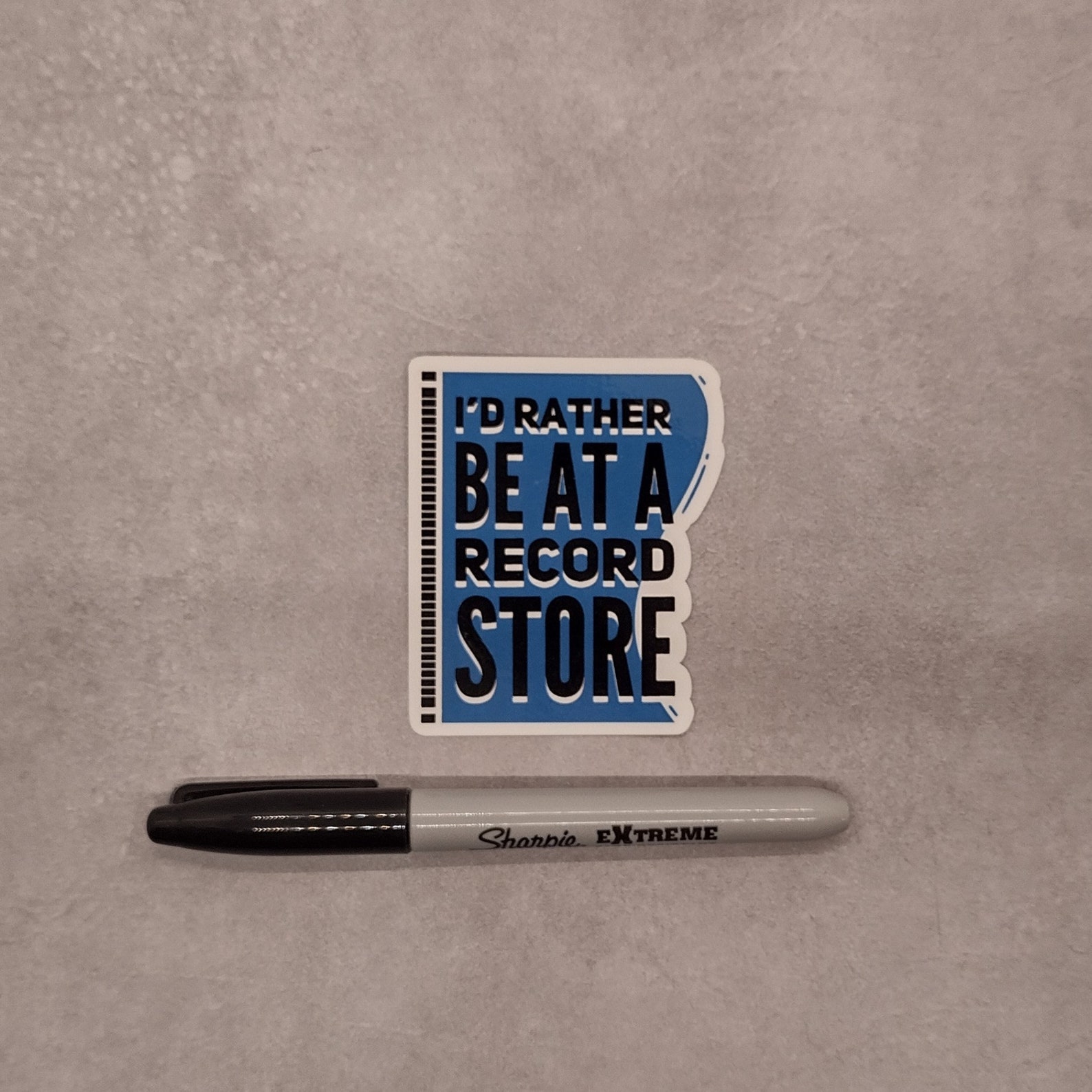 Record Face Sticker Vinyl Record Sticker | Gift for Record Collector | Record Collector ...