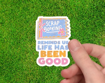 Scrapbooking Stickers | Scrapbook Stickers | Scrapbooker Gifts | Scrapbooking Gift | Scrapbook Lover | Scrapbooker Gift | Funny Scrapbooking
