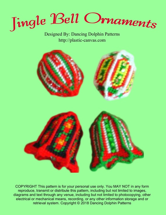 Plastic Canvas Christmas Ornaments | Plastic Canvas Pattern | Plastic Canvas Ornament | Plastic Canvas Ornament Pattern | Plastic Canvas PDF