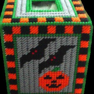 Plastic Canvas Pattern Halloween Plastic Canvas Halloween Tissue Box Cover Plastic Canvas Tissue Box Covers Plastic Canvas Home image 3