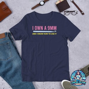 I Own a 9mm Crochet Hook Sticker, Mug, or Tee - Sassy Yarn Lover Gift Bild 8