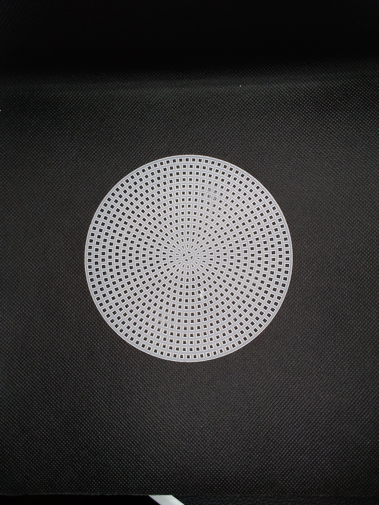 4.5 Inch Plastic Canvas Circle Precut Plastic Canvas Shape Etsy
