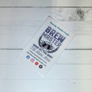 Brewmaster Gift, Homebrewing Sticker, Beer Lover Mug, Funny Beer T-Shirt, Craft Brewer Gift, Drink All You Want I’ll Make More