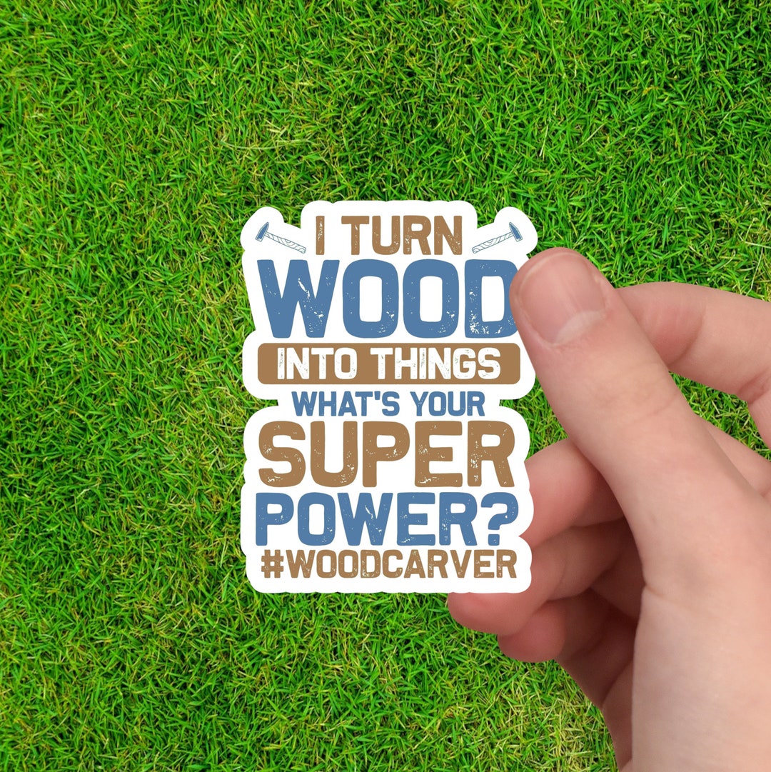 Wood Router Sticker Woodturning Sticker | Woodturning Gift | Woodturner Gift | Woodworking ...