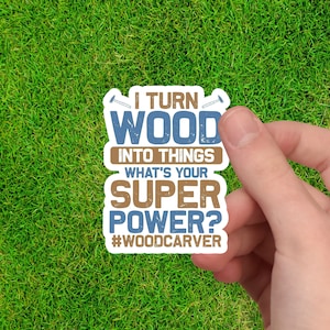 Woodturning Sticker | Woodturning Gift | Woodturner Gift | Woodworking Sticker | Gift for Woodworker | Woodworker Sticker | Woodworking Gift