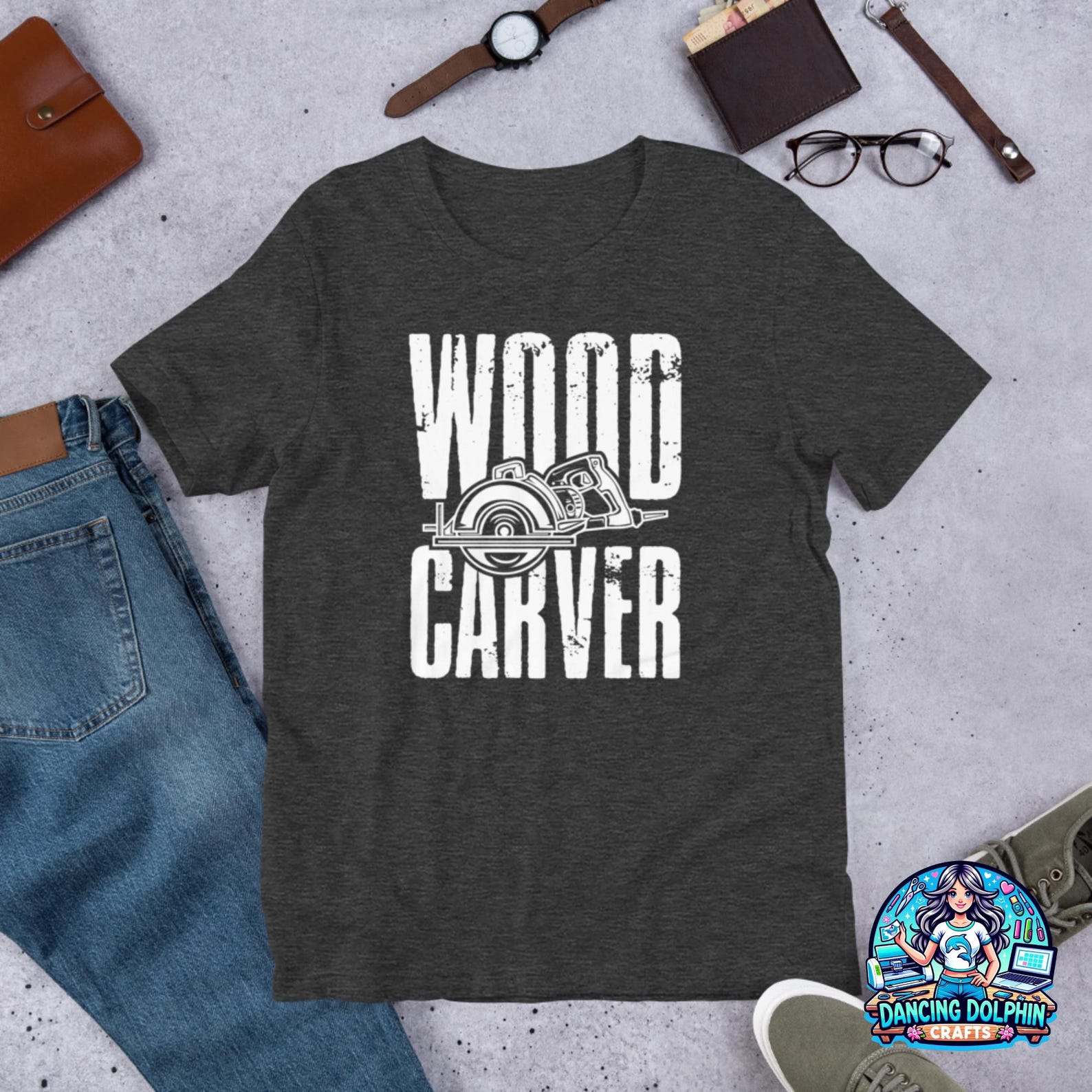 Wood Carver – Funny Woodworking Sticker, Mug, or T-shirt – Gift for ...