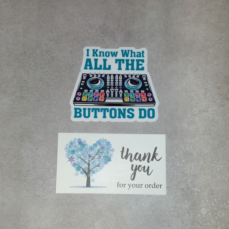 DJ Sticker | DJ Gift | House Music Sticker | House Music Gift | House Music DJ | House Music Lover | Music Sticker | Music Quote image 6