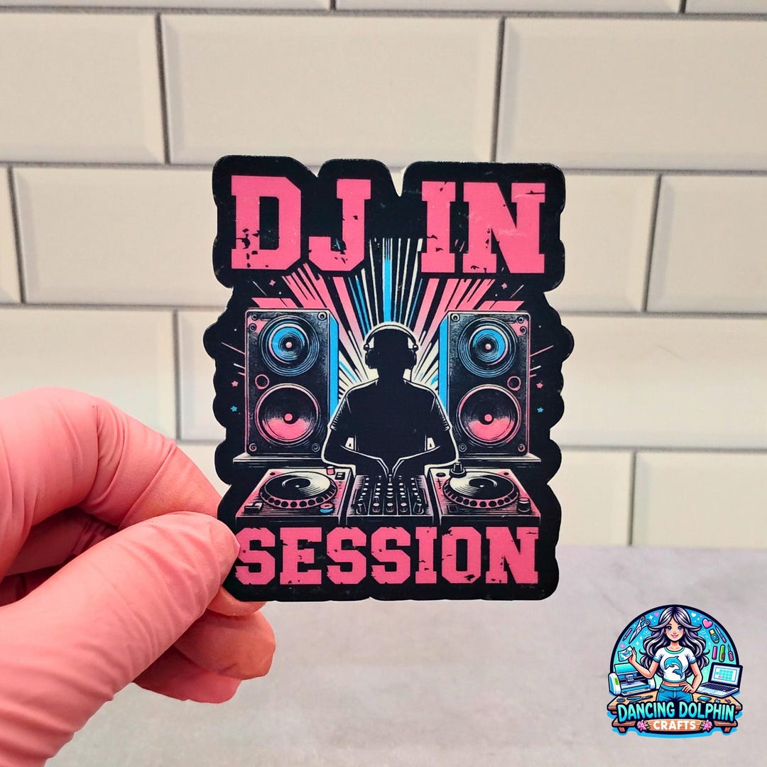 Next Session Sticker DJ in Session Sticker, EDM DJ Gift, Music Lover Mug, Club Dj T-shirt ...