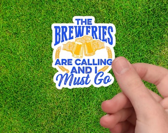 Homebrewing Sticker | Homebrewing Gift | Beer Lover Gift | Gift for Him | Craft Beer Sticker | Beer Brewer | Brewing Sticker | Beer Gift