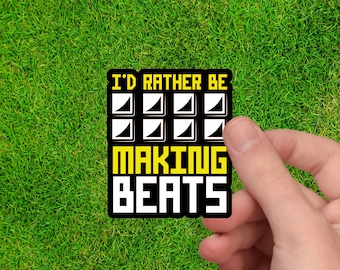 Music Producer Sticker | Music Producer Gift | Music Gift | Gift for Him | Music Studio Sticker | DJ Sticker | Gift for Music Producer