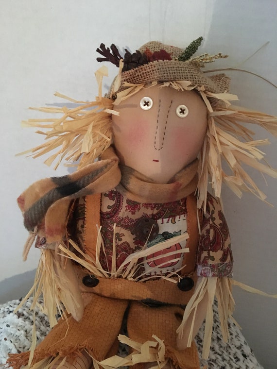 primitive halloween dolls