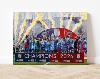 Coventry City F.C Championship Winners 2025/26