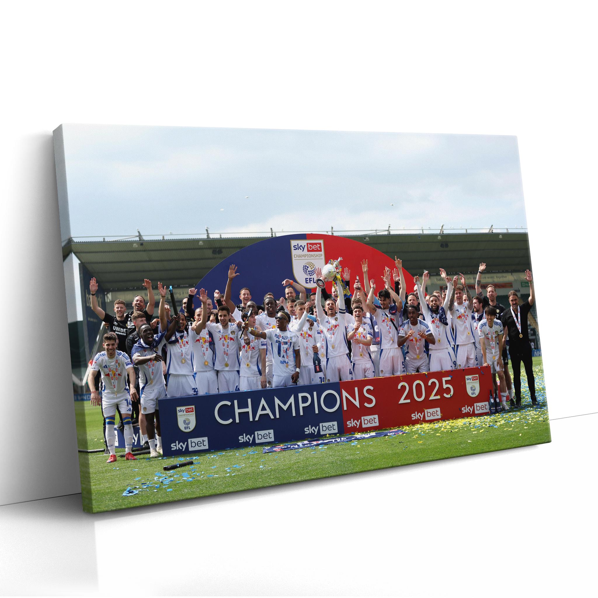 Leeds United Championship Winners 24/25