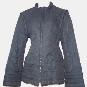 Philosophy of Alberta Ferretti Gray quilted jacket Women Size:10