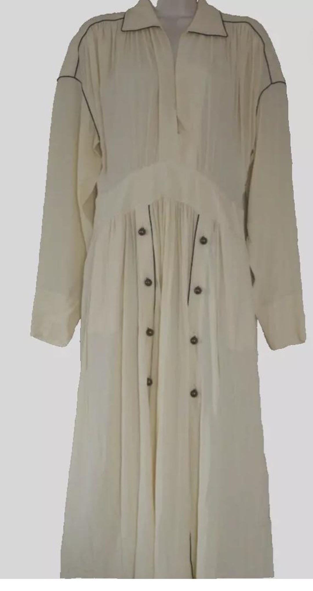 ワンピース PHILOSOPHY DI LORENZO SERAFINI Woman Dress Cream 04220725 Philosophy Di Lorenzo Serafini Vintage Cream Silk Blend Long