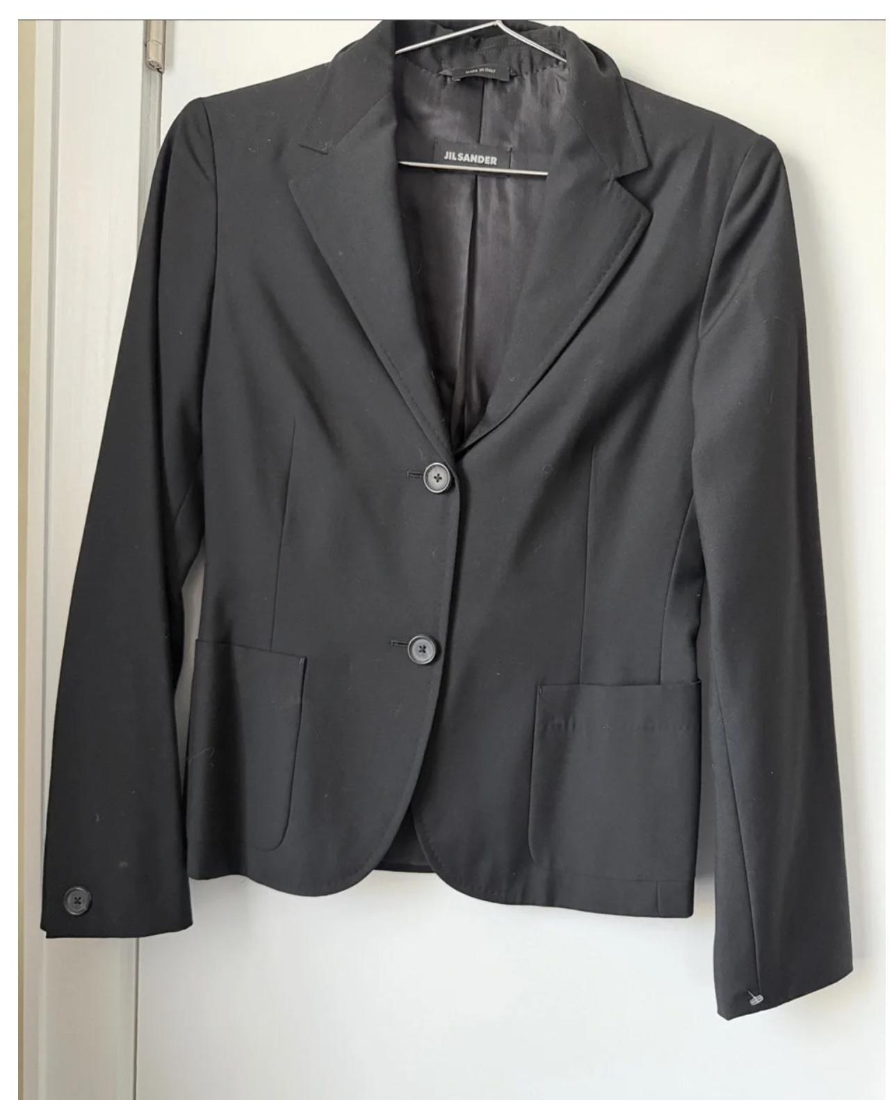 Jil Sander Wool Jacket - Etsy
