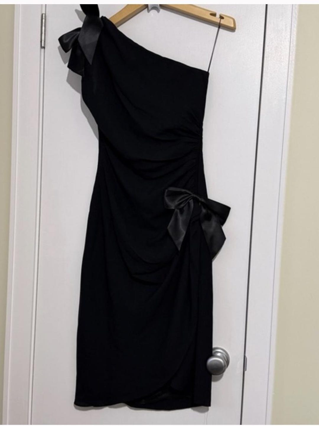 dillards black bow dress black bow: Dresses For Women