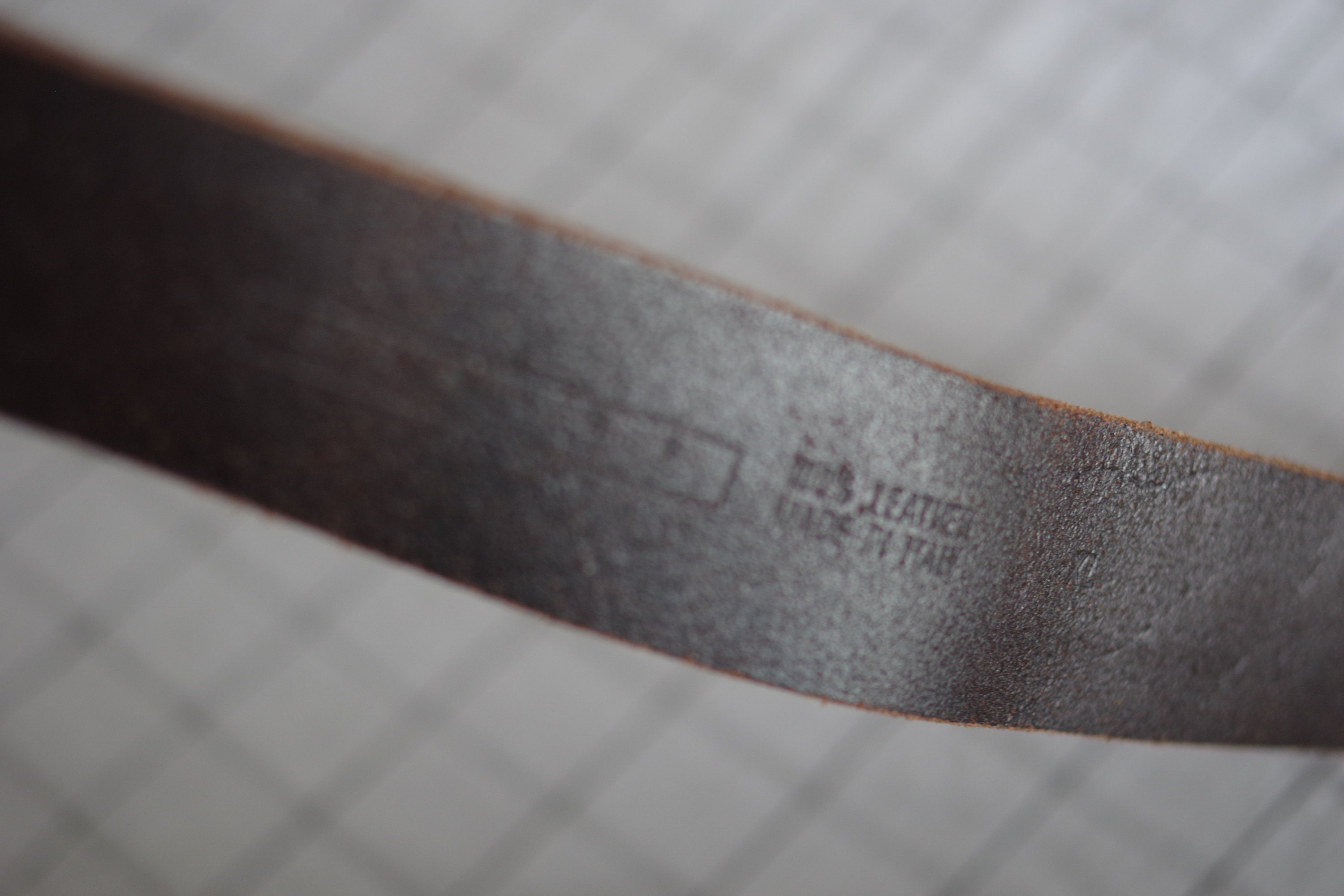 Sisley Leather Brown Unisex Belt Size XL - Etsy display picture 1