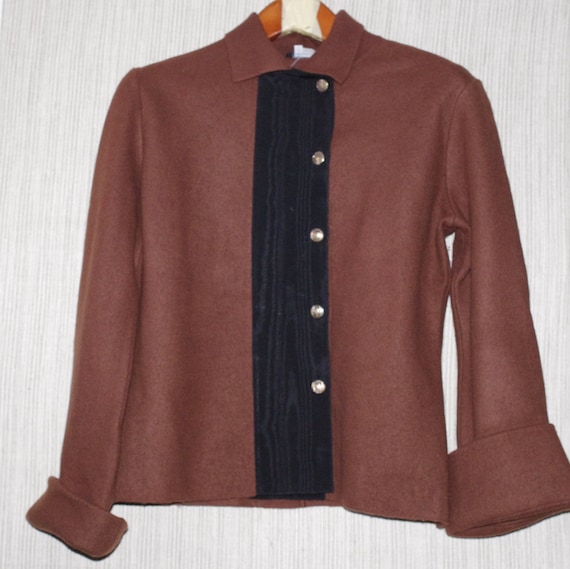 Salvatore Ferragamoブラウン ジャケット