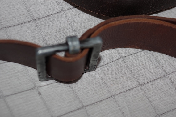 Sisley Leather Brown Unisex Belt Size XL - Etsy display picture 3