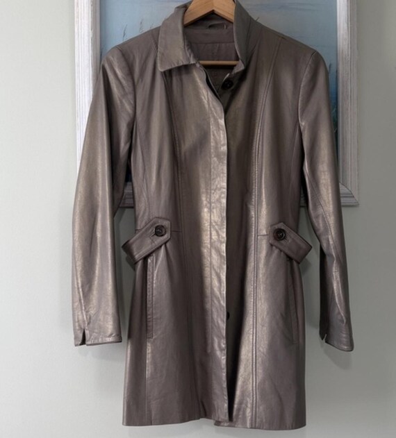 ジャケット・アウター LUNA MATTINO Leather gown coat LUNA MATTINO レザーコート ルナマティーノ｜Yahoo!フリマ（旧PayPay