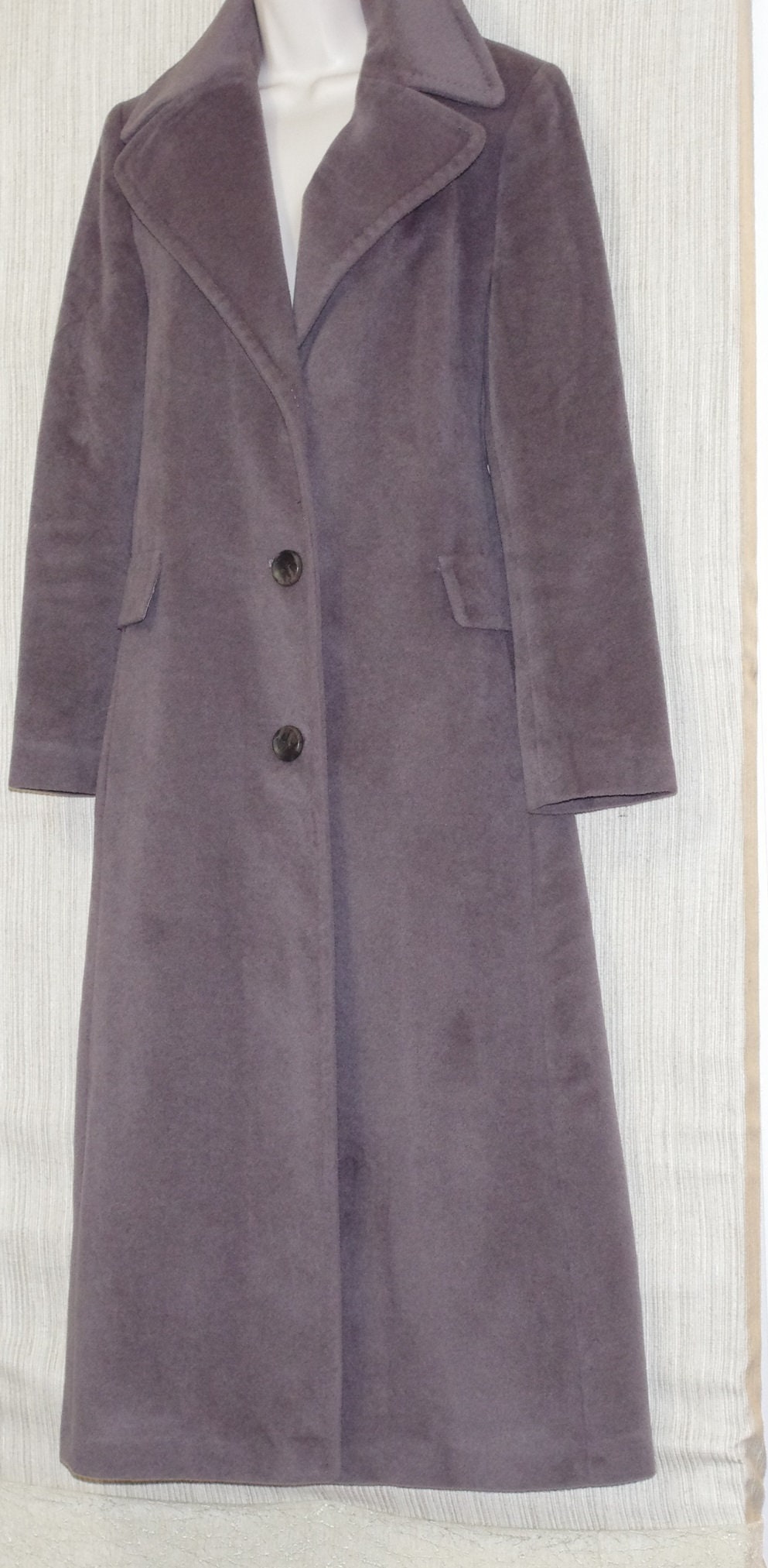 calvin klein angora coat