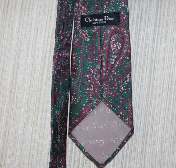 Christian dior top monsieur tie
