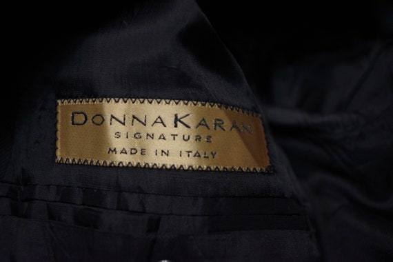 Donna Karan Vintage Black Wool 3 Button Blazer Mens Size:42r - Etsy