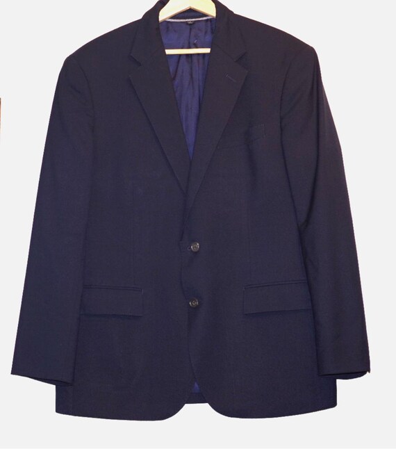J.crew Ludlow Loro Piana Wool Navy Classic Fit Men Blazer Size