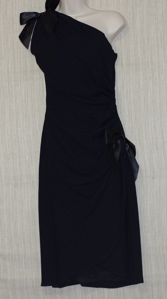 Dress By Jeri New York Saks Fifth Avenue Black As… - image 2