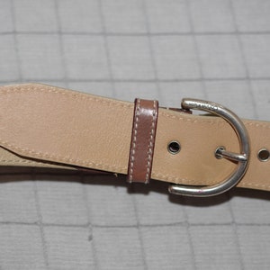 Calvin Klein Beige Casual Suede Belt Women Size: M