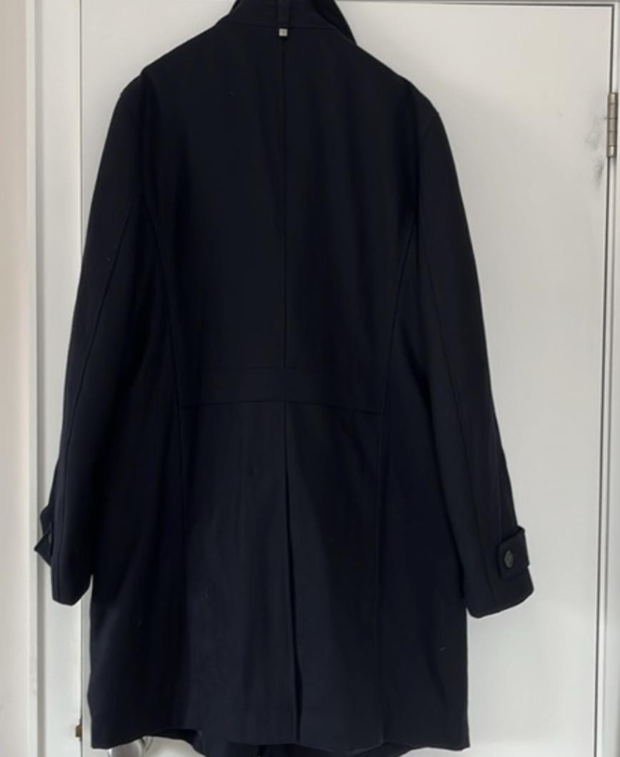 Allegri Milano Navy Doublerbreasted Men's Insulated Trench Coat