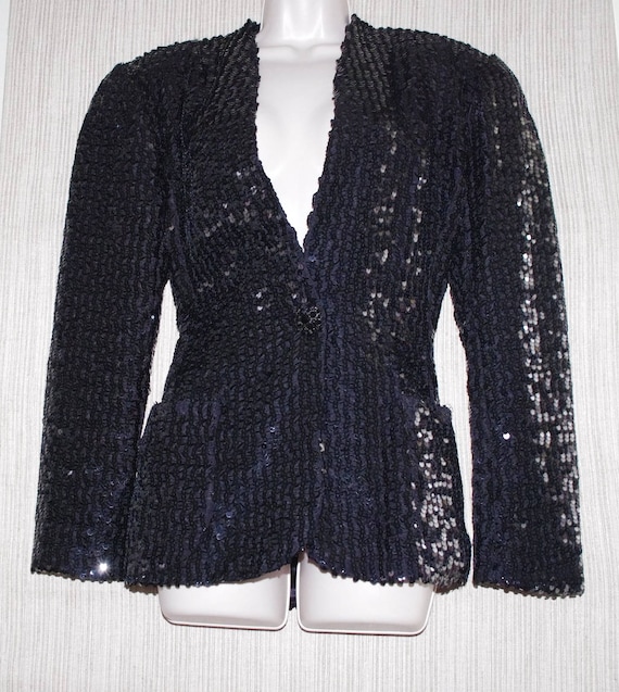 open lace back dress Sequin Blazer Men's Stage Performance Jacket V Neck Single Button Oversized  Nightclub Blazer X22 Black Blue S at Amazon Men's Clothing store main image 0