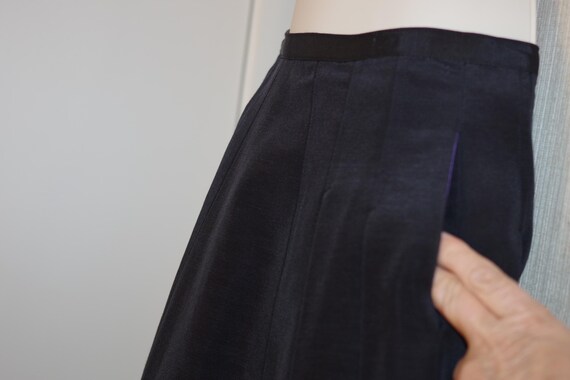 Pamela Ferrari original Black Embroidered Flare M… - image 5