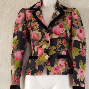 Renato Nucci Wool Blend Floral Jacket Blazer Size:36