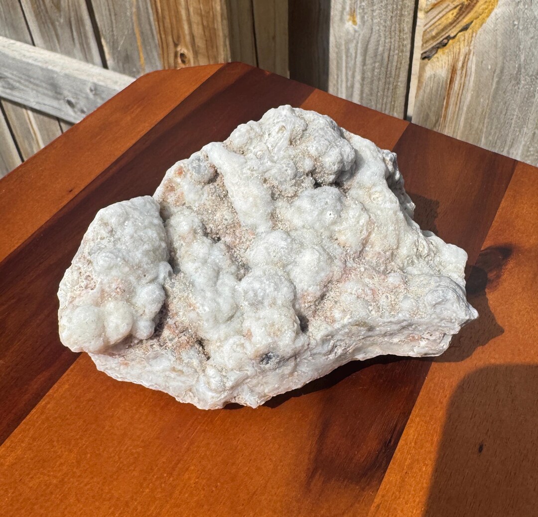 0.9lb - Arizona Botryoidal Chalcedony With Banded Agate and Druzy - Etsy