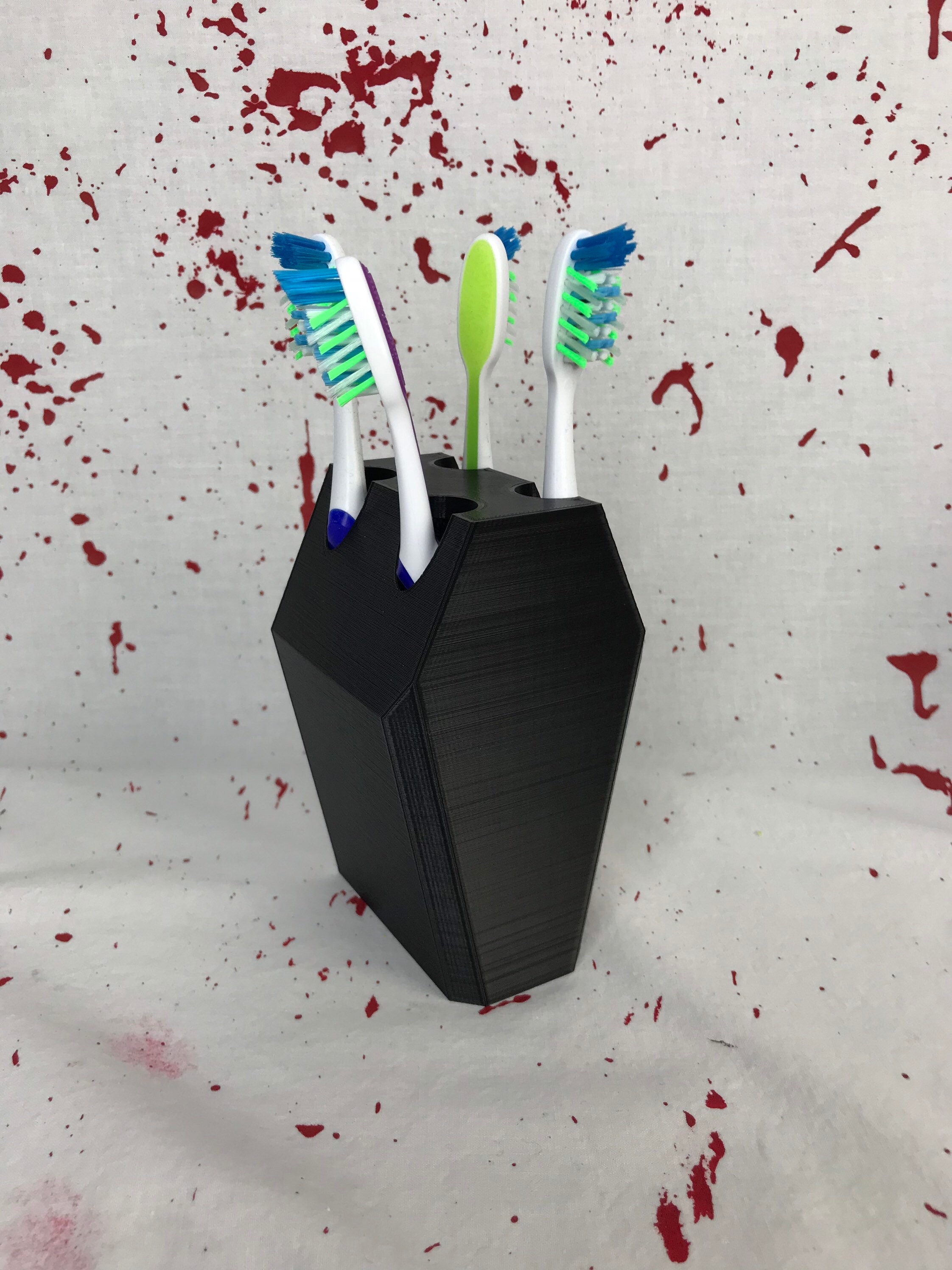 Coffin Toothbrush Holder Bathroom Accessories Cosmetics Etsy