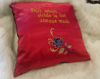 Kushiel's Legacy Throw Pillow