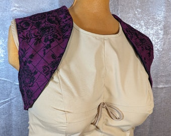 Brocade Bolero Vest