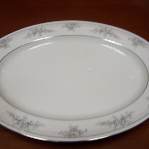 13&quot; Oval Serving Platter -  Sweet Leilani - by NORITAKE